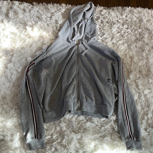 Grey Zip Up - Picture 1 of 3